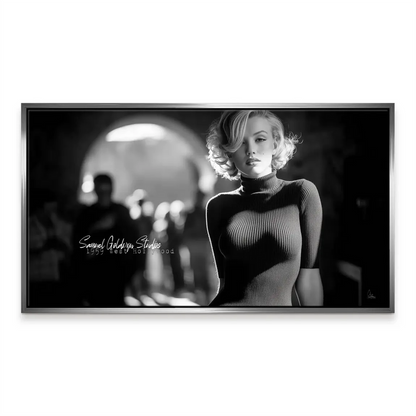 Fashion collection wall art featuring Marilyn Monroe on canvas