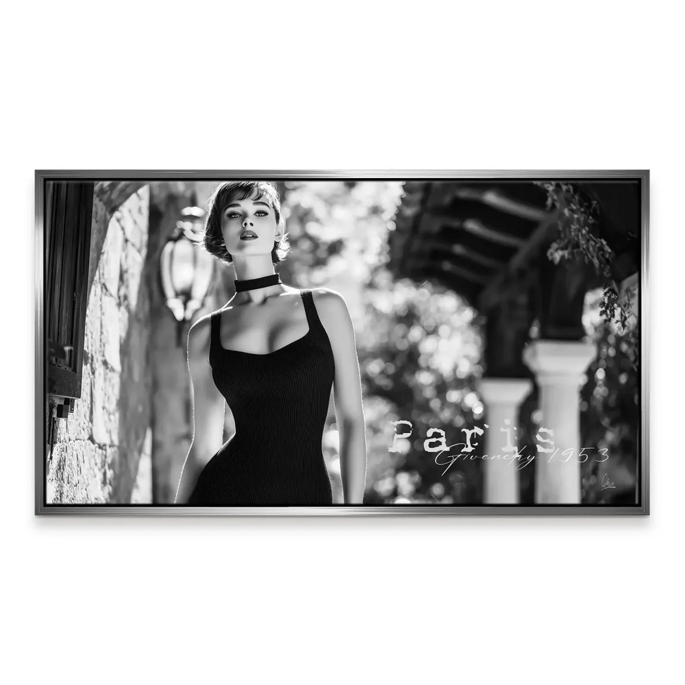 Audrey Hepburn Givenchy Canvas Print – Classic Wall Art - Image 6