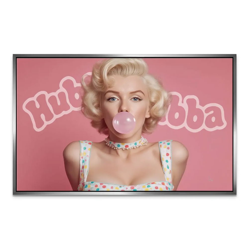 Marilyn Monroe Hubba Glam Canvas - Vintage Pin-Up Wall Art - Image 6