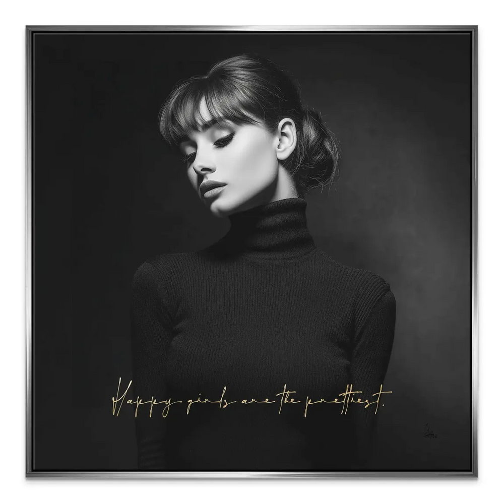 Audrey Hepburn Pretty Canvas Portrait - Elegant Wall Art - Image 7