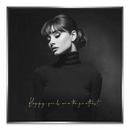 Audrey Hepburn Pretty Canvas Portrait - Elegant Wall Art - Image 7