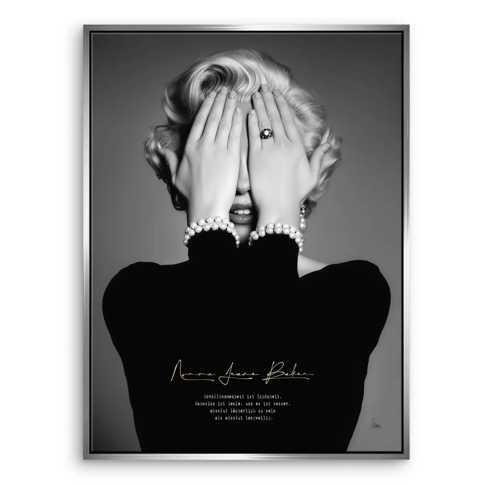 Marilyn Monroe Norma Jeane Canvas Portrait - Classic Wall Art - Image 7