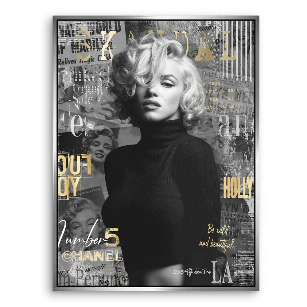 Celebrities wall art ideal for stylish bedroom or office