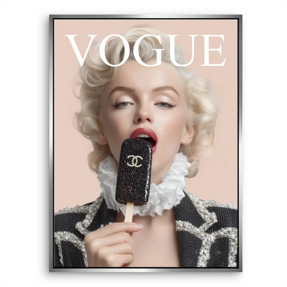 Iconic Marilyn Monroe Pop Art canvas for contemporary interior decor
