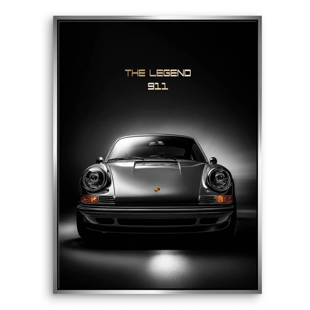 911 Legend Canvas Art | Porsche 911 Wall Art - Image 7