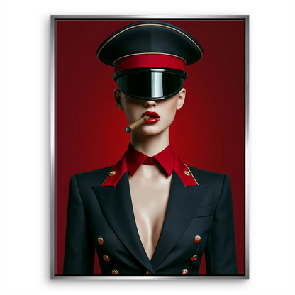 Strong, chic wall art suitable for modern lounge or office spaces