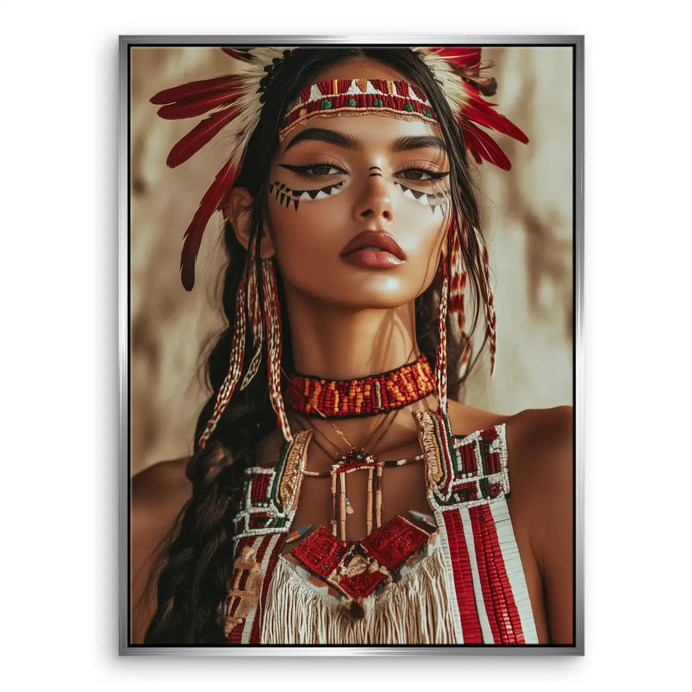 Cultural heritage-inspired wall art suitable for rustic decor