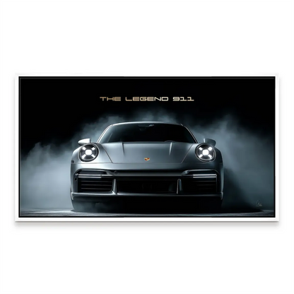 Industrial-style car wall art ideal for offices, garages, or living spaces.