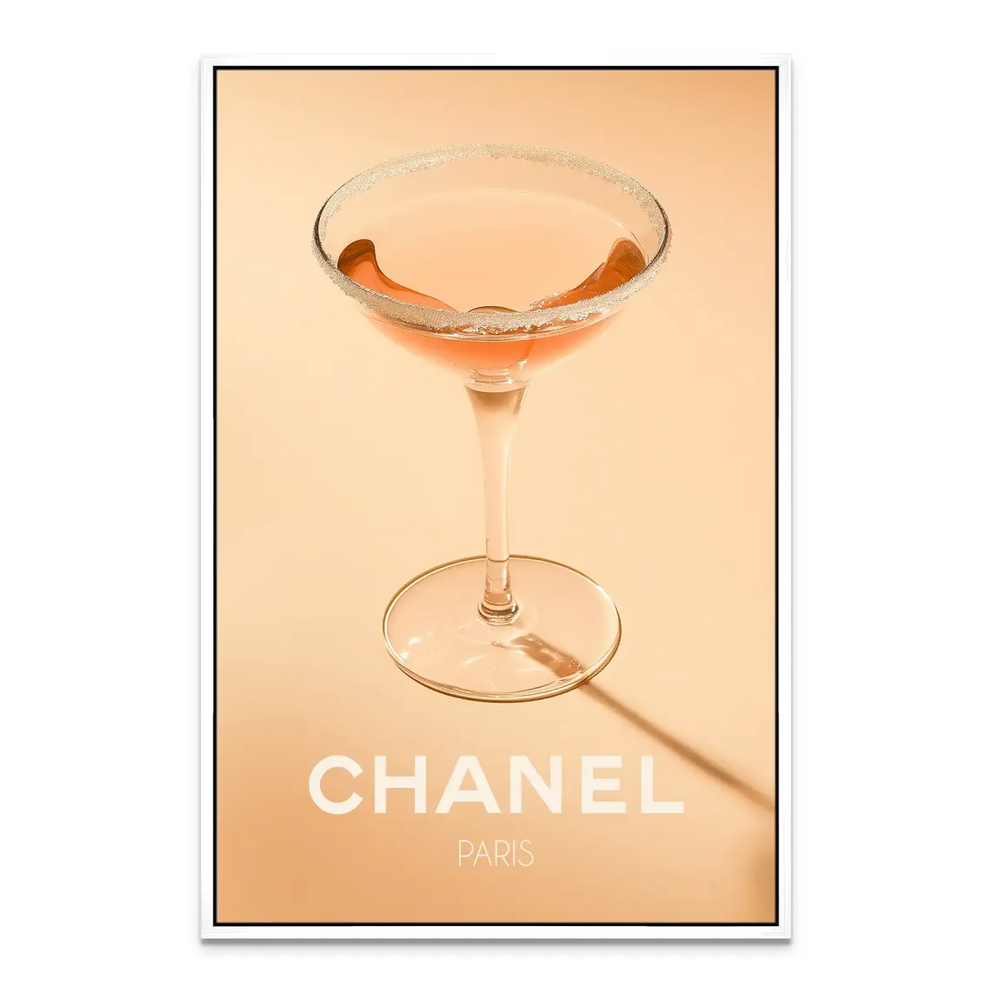 Chanel Glam Cocktail Canvas Print - Luxury Wall Art - Image 7