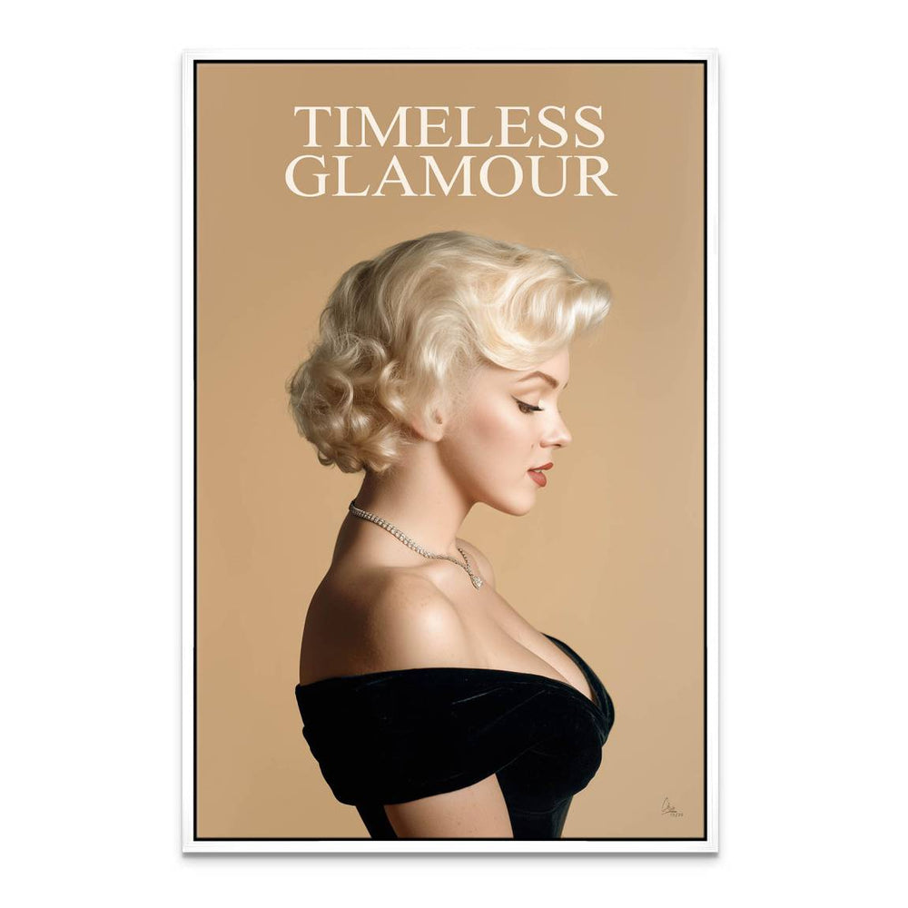 Iconic, vintage-inspired portrait that adds luxury to interior design