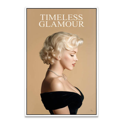 Iconic, vintage-inspired portrait that adds luxury to interior design
