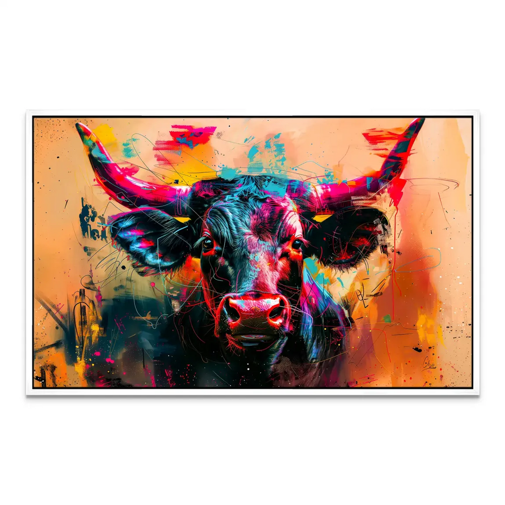 Majestic Bull Canvas Print - Bold Wall Art - Image 6