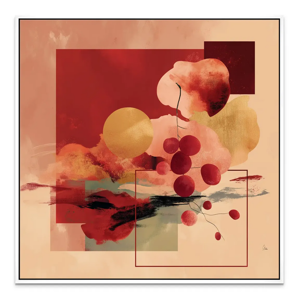Elegant wall art for bedrooms with a sophisticated warm mood