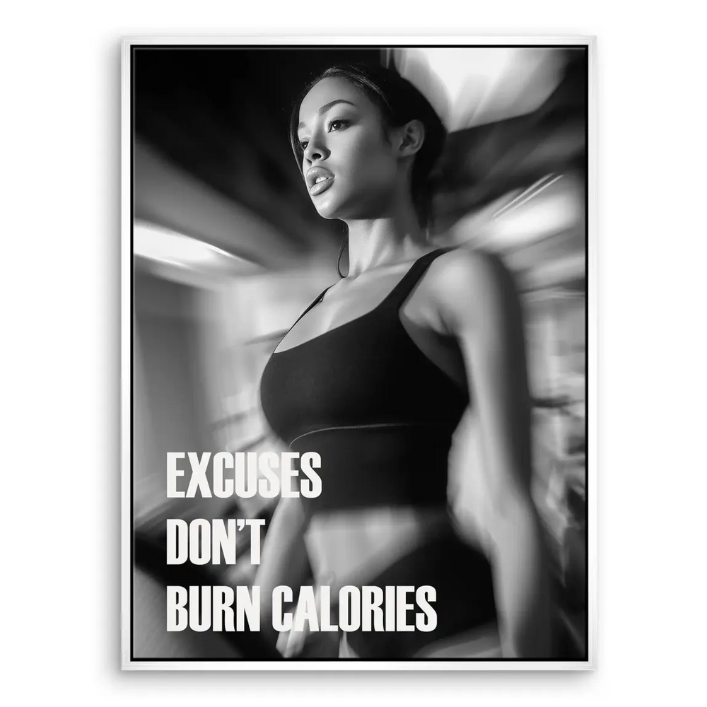 Contemporary fitness art to inspire daily workout habits