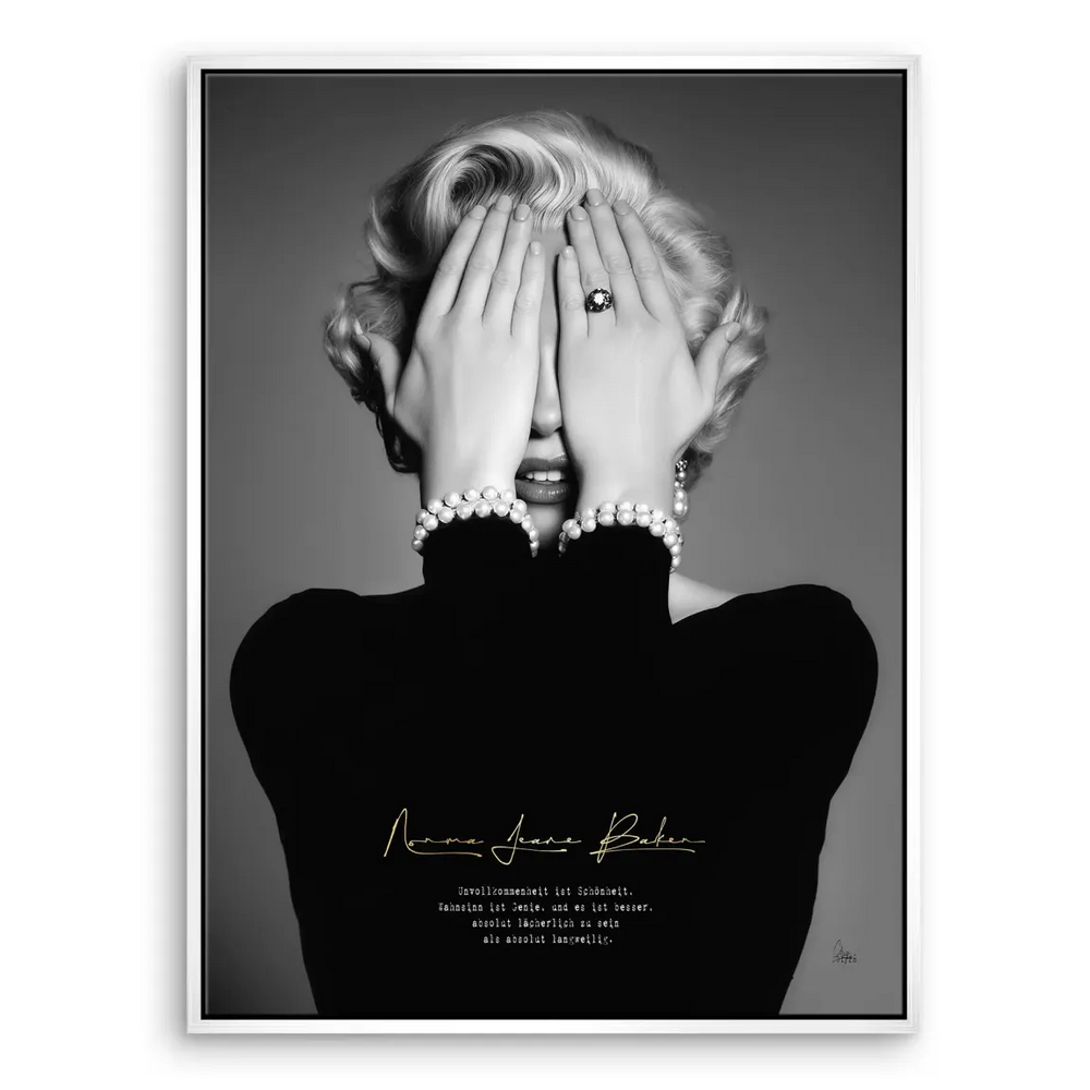 Marilyn Monroe Norma Jeane Canvas Portrait - Classic Wall Art - Image 8