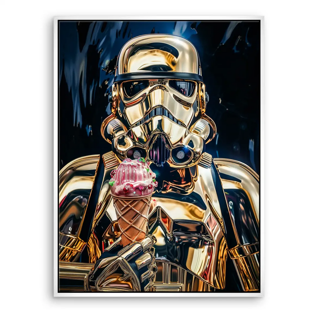 Bold wall art piece for living rooms, offices, or game rooms