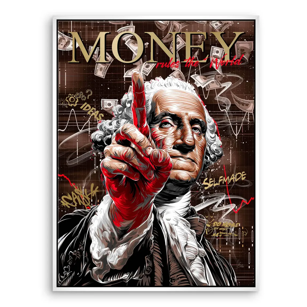 Money Vision Wallstreet canvas art energizing living rooms and workspaces with ambition