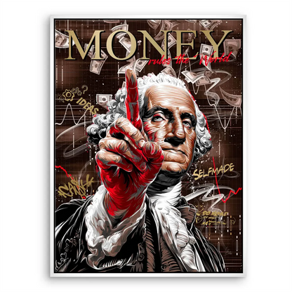 Money Vision Wallstreet canvas art energizing living rooms and workspaces with ambition
