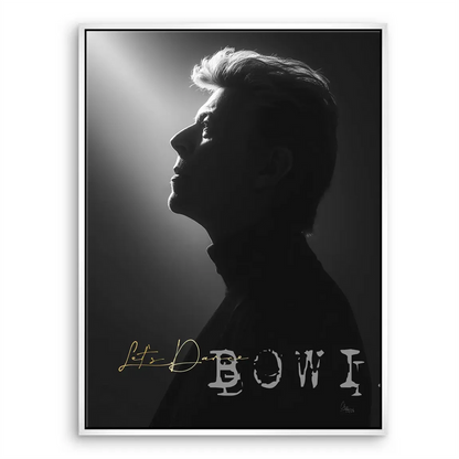 David Bowie canvas artwork ideal for bedrooms and studios